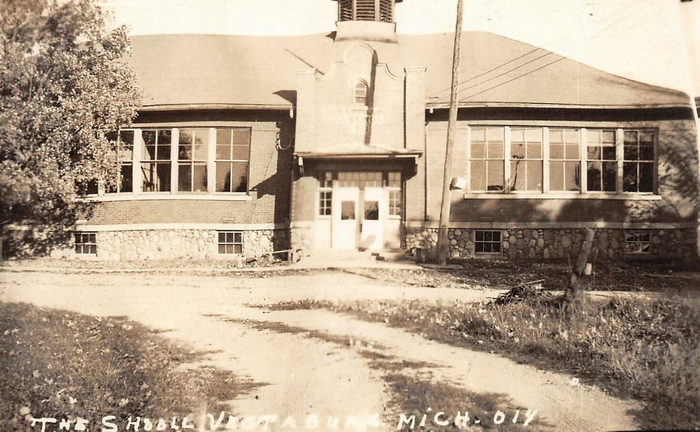 Vestaburg - Old Postcard (newer photo)
